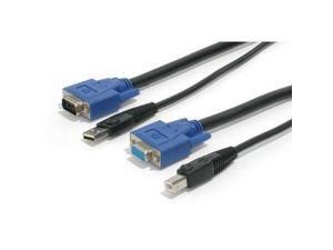 StarTech 6 ft. USB+VGA 2-in-1 KVM Switch Cable SVUSB2N1_6 StarTech 6 ft. USB+VGA 2-in-1 KVM Switch Cable SVUSB2N1_6