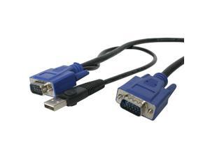 StarTech 15 ft. 2-in-1 Ultra Thin USB KVM Cable SVECONUS15 StarTech 15 ft. 2-in-1 Ultra Thin USB KVM Cable SVECONUS15
