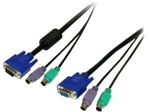 StarTech SVPS23N1_10 10 ft. 3-in-1 Universal PS/2 KVM Cable StarTech SVPS23N1_10 10 ft. 3-in-1 Universal PS/2 KVM Cable