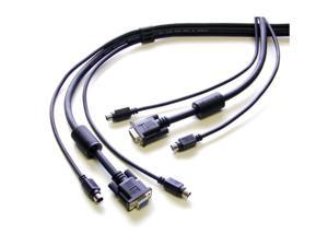 StarTech 15 ft. PS/2-Style 3-in-1 KVM Switch Cable SVPS23N1_15 StarTech 15 ft. PS/2-Style 3-in-1 KVM Switch Cable SVPS23N1_15