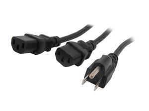 StarTech Model PXT101Y 6 ft. IBM Power Y Cable StarTech Model PXT101Y 6 ft. IBM Power Y Cable