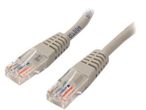 StarTech M45PATCH25GR 25 ft. Cat 5E Gray Network Cable StarTech M45PATCH25GR 25 ft. Cat 5E Gray Network Cable