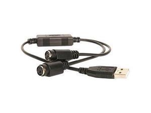 StarTech Model USBPS2PC USB to PS2 Keyboard and Mouse Adapter StarTech Model USBPS2PC USB to PS2 Keyboard and Mouse Adapter