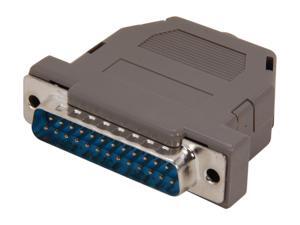 StarTech C25PSM Assembled DB25 Male Solder D-SUB Connector with Plastic Backshell StarTech C25PSM Assembled DB25 Male Solder D-SUB Connector with Plastic Backshell