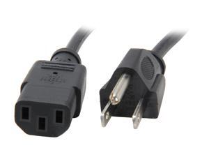 StarTech Model PXT1011 1 ft. Standard Computer Power Cord - NEMA5-15P to C13 StarTech Model PXT1011 1 ft. Standard Computer Power Cord - NEMA5-15P to C13
