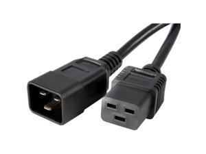 StarTech Model PXTC19C206 6 ft. Computer Power Cord - C19 to C20 StarTech Model PXTC19C206 6 ft. Computer Power Cord - C19 to C20