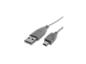 StarTech USB2HABM6 6 ft. Gray Mini USB Cable - A to Mini B StarTech USB2HABM6 6 ft. Gray Mini USB Cable - A to Mini B