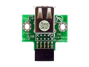 StarTech USBMBADAPT2 2 Port USB Motherboard Header Adapter StarTech USBMBADAPT2 2 Port USB Motherboard Header Adapter