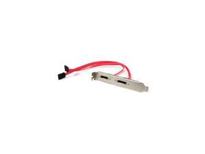 StarTech ESATAPLATE2 2 Port SATA to eSATA Slot Plate Bracket StarTech ESATAPLATE2 2 Port SATA to eSATA Slot Plate Bracket