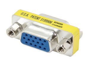 StarTech GC15HSF Slimline VGA HD15 Gender Changer - F/F StarTech GC15HSF Slimline VGA HD15 Gender Changer - F/F