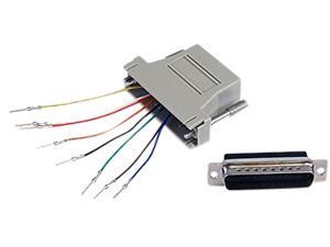 StarTech GC258MF DB25 to RJ45 Modular Adapter - M/F StarTech GC258MF DB25 to RJ45 Modular Adapter - M/F