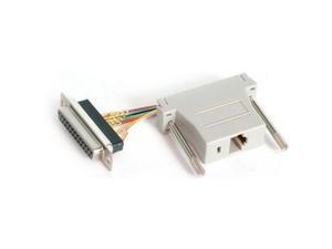 StarTech GC258FF DB25 to RJ45 Modular Adapter - F/F StarTech GC258FF DB25 to RJ45 Modular Adapter - F/F