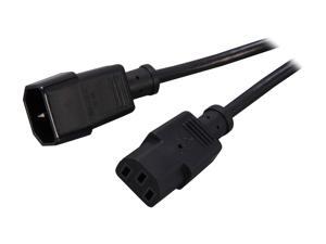 StarTech Model PXT100 6 ft. Monitor IEC320 Power Extension Cord M/F M-F StarTech Model PXT100 6 ft. Monitor IEC320 Power Extension Cord M/F M-F