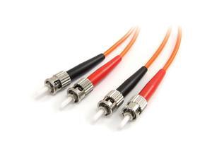 StarTech FIBSTST1 3.28 ft. Multimode 62.5/125 Duplex Fiber Patch Cable ST - ST StarTech FIBSTST1 3.28 ft. Multimode 62.5/125 Duplex Fiber Patch Cable ST - ST