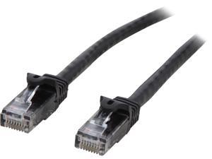 StarTech N6PATCH25BK 25 ft. Cat 6 Black Snagless Cat6 UTP Patch Cable - ETL Verified StarTech N6PATCH25BK 25 ft. Cat 6 Black Snagless Cat6 UTP Patch Cable - ETL Verified