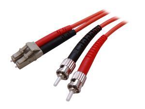 StarTech FIBLCST3 9.8 ft. Multimode 62.5/125 Duplex Fiber Patch Cable LC-ST StarTech FIBLCST3 9.8 ft. Multimode 62.5/125 Duplex Fiber Patch Cable LC-ST