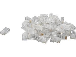 StarTech CRJ4550PK 50 Pkg - Cat5e RJ45 Stranded Modular Plug Connector StarTech CRJ4550PK 50 Pkg - Cat5e RJ45 Stranded Modular Plug Connector