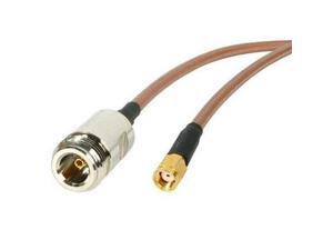 StarTech 1 ft. Wireless Antenna Cable Model NRPSMA1FM StarTech 1 ft. Wireless Antenna Cable Model NRPSMA1FM