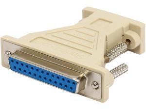 StarTech AT925FF DB9 to DB25 Serial Cable Adapter - F/F StarTech AT925FF DB9 to DB25 Serial Cable Adapter - F/F