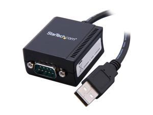 StarTech Model ICUSB2321F 6 ft. 1 Port FTDI USB to Serial RS232 Adapter Cable with COM Retention M-M StarTech Model ICUSB2321F 6 ft. 1 Port FTDI USB to Serial RS232 Adapter Cable with COM Retention M-M