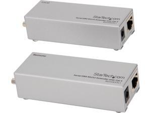 StarTech RS232EXTC1 Serial DB9 RS232 Extender over Cat 5 - Up to 3300 ft StarTech RS232EXTC1 Serial DB9 RS232 Extender over Cat 5 - Up to 3300 ft