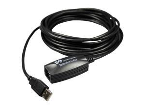CP TECHNOLOGIES CP-UE-4000 16 ft. Silver Active 2.0 USB Extension Cable CP TECHNOLOGIES CP-UE-4000 16 ft. Silver Active 2.0 USB Extension Cable