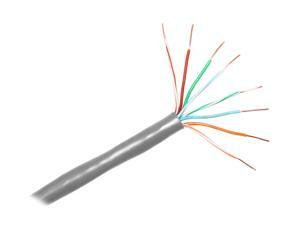 CP TECHNOLOGIES E-207-4P-C5-LGY 1000 ft. Cat 5E Light Gray Stranded Bulk Network Cable CP TECHNOLOGIES E-207-4P-C5-LGY 1000 ft. Cat 5E Light Gray Stranded Bulk Network Cable