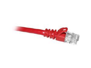 ClearLinks 10FT Cat. 5E 350HMZ Red Molded Snagless Patch Cable ClearLinks 10FT Cat. 5E 350HMZ Red Molded Snagless Patch Cable