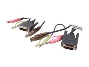 IOGEAR 10 ft. Single Link DVI-D USB KVM Cable G2L7D03U IOGEAR 10 ft. Single Link DVI-D USB KVM Cable G2L7D03U