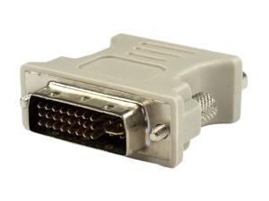 KINGWIN ADP-04 DVI-I Male (24+5 pin) To VGA HD 15 Female Adapter KINGWIN ADP-04 DVI-I Male (24+5 pin) To VGA HD 15 Female Adapter