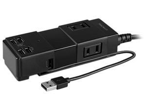 Macally UNISTRIPMP 2 Outlets Power Strip Macally UNISTRIPMP 2 Outlets Power Strip