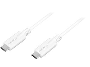 Macally UC3UC3 3 ft. White 3FT 3.1 USB-C to USB-C Cable for Macbook 2015 Edition Macally UC3UC3 3 ft. White 3FT 3.1 USB-C to USB-C Cable for Macbook 2015 Edition