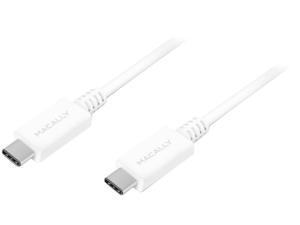Macally UCUC6 6 ft. White USB-C to USB-C Charge Cable for Macbook 2015 Edition Macally UCUC6 6 ft. White USB-C to USB-C Charge Cable for Macbook 2015 Edition