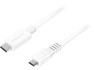 Macally UC2UMB 3 ft. White USB-C to Micro USB cables to Connect Smartphone/Tablets Macally UC2UMB 3 ft. White USB-C to Micro USB cables to Connect Smartphone/Tablets