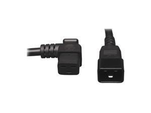 Tripp Lite Model P036-002-19LA 2 ft. 12AWG Heavy Duty Power cord (IEC-320-C19 Left Angle to IEC-320-C20) Tripp Lite Model P036-002-19LA 2 ft. 12AWG Heavy Duty Power cord (IEC-320-C19 Left Angle to IEC-320-C20)