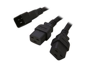 Tripp Lite Model P036-006-2C19 6 ft. AC Power Splitter Cable Tripp Lite Model P036-006-2C19 6 ft. AC Power Splitter Cable