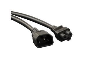 Tripp Lite Model P014-006 6 ft. 18AWG Power Cord Adapter (C14 to C5) Tripp Lite Model P014-006 6 ft. 18AWG Power Cord Adapter (C14 to C5)