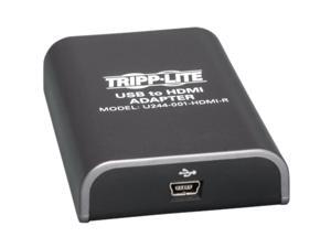 Tripp Lite USB 2.0 to HDMI Dual/Multi-Monitor External Video Graphics Card Adapter, 128 MB SDRAM, 1080p @ 60hz (U244-001-HDMI-R) Tripp Lite USB 2.0 to HDMI Dual/Multi-Monitor External Video Graphics Card Adapter, 128 MB SDRAM, 1080p @ 60hz (U244-001-HDMI-R)