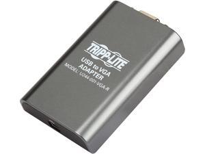 Tripp Lite USB 2.0 to VGA Dual/Multi-Monitor External Video Graphics Card Adapter, 128 MB SDRAM, 1080p @ 60hz (U244-001-VGA-R) Tripp Lite USB 2.0 to VGA Dual/Multi-Monitor External Video Graphics Card Adapter, 128 MB SDRAM, 1080p @ 60hz (U244-001-VGA-R)