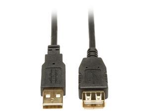 Tripp Lite 3-ft. USB 2.0 Gold Extension Cable (USB A M/F) Tripp Lite 3-ft. USB 2.0 Gold Extension Cable (USB A M/F)