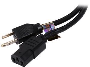 Tripp Lite Model P006-015 15 ft. 18AWG Replacement Power Cord SJT 10A 125V 5-15P to C13 15' Female to Male Tripp Lite Model P006-015 15 ft. 18AWG Replacement Power Cord SJT 10A 125V 5-15P to C13 15' Female to Male