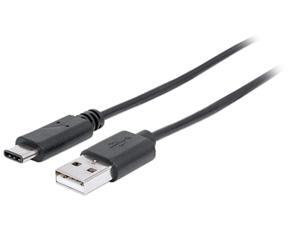 Manhattan 353298 Hi-Speed USB 2.0 Standard-A male to USB C male Cable Manhattan 353298 Hi-Speed USB 2.0 Standard-A male to USB C male Cable