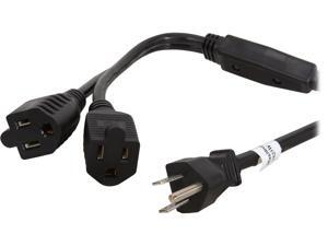 C2G / Cables To Go 29802 1.5 ft. 1 to 2 Power Cord Splitter C2G / Cables To Go 29802 1.5 ft. 1 to 2 Power Cord Splitter