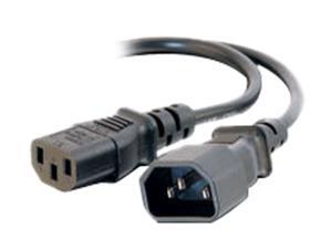 C2G 1 ft 16 AWG 250 Volt Computer Power Extension Cord (IEC320C14 to IEC320C13) Model 29964 C2G 1 ft 16 AWG 250 Volt Computer Power Extension Cord (IEC320C14 to IEC320C13) Model 29964