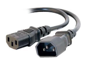 C2G Model 29965 2 ft 16 AWG 250 Volt Computer Power Extension Cord (IEC320C14 to IEC320C13) M-F C2G Model 29965 2 ft 16 AWG 250 Volt Computer Power Extension Cord (IEC320C14 to IEC320C13) M-F