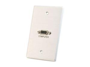 C2G 40542 Single Gang HD15 Wall Plate C2G 40542 Single Gang HD15 Wall Plate
