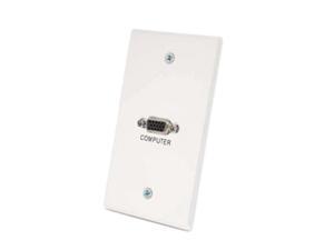 C2G 41023 Single Gang HD15 Wall Plate C2G 41023 Single Gang HD15 Wall Plate