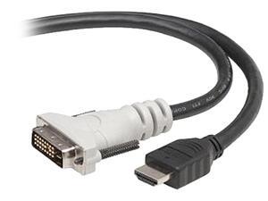 Belkin F2E8171-10-SV 10 ft. Black HDMI to DVI D Single Link Male to Male Cable Belkin F2E8171-10-SV 10 ft. Black HDMI to DVI D Single Link Male to Male Cable
