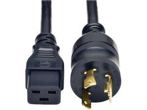 Tripp Lite Model P040-012-P30 12 ft. Heavy-Duty Power Cord, 20A, 12AWG (IEC-320-C19 to NEMA L6-30P) Tripp Lite Model P040-012-P30 12 ft. Heavy-Duty Power Cord, 20A, 12AWG (IEC-320-C19 to NEMA L6-30P)