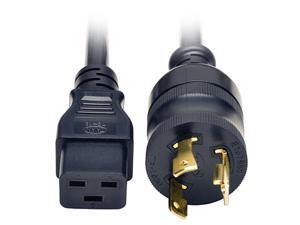 Tripp Lite Model P040-012-P30 12 ft. Heavy-Duty Power Cord, 20A, 12AWG (IEC-320-C19 to NEMA L6-30P) Tripp Lite Model P040-012-P30 12 ft. Heavy-Duty Power Cord, 20A, 12AWG (IEC-320-C19 to NEMA L6-30P)